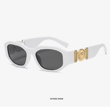 Cargar imagen en el visor de la galería, GAFAS DE SOL - GOLD "WHITE"