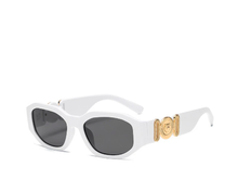 Cargar imagen en el visor de la galería, GAFAS DE SOL - GOLD "WHITE"