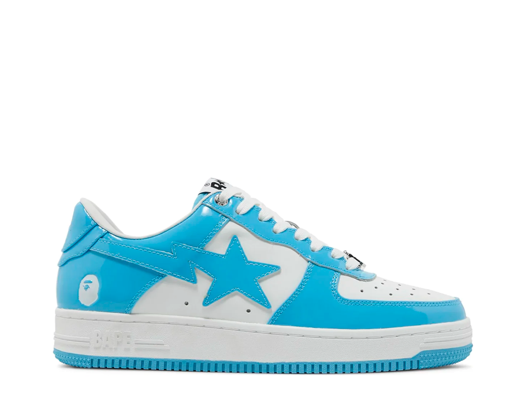 A BATHING APE LIGHT BLUE Lean Sneaker