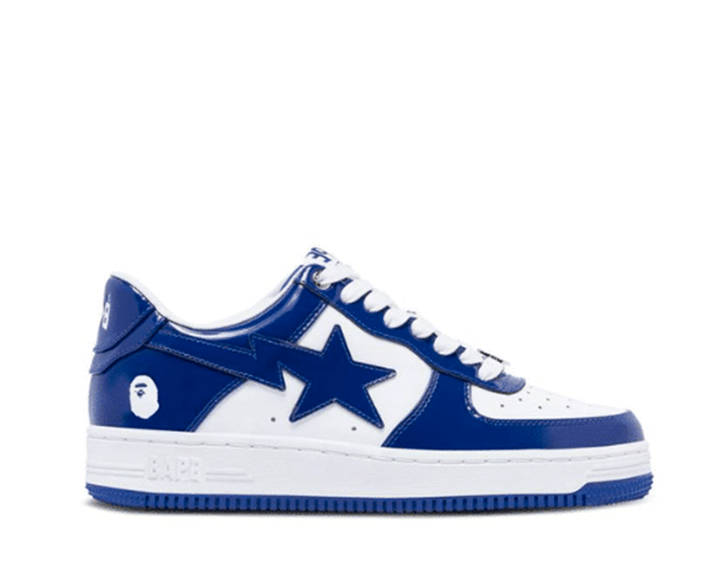 A BATHING APE DARK BLUE Lean Sneaker