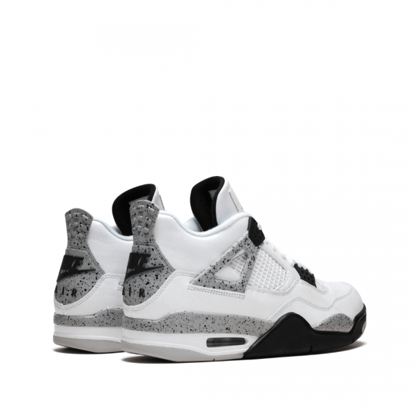Nike jordan retro 4 white cement sales