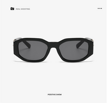 Load image into Gallery viewer, SUNGLASSES - GOLD &quot;BLACK&quot; 

