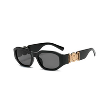 Load image into Gallery viewer, SUNGLASSES - GOLD &quot;BLACK&quot; 
