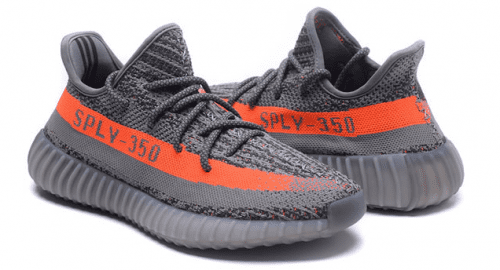 Adidas yeezy naranjas y grises online