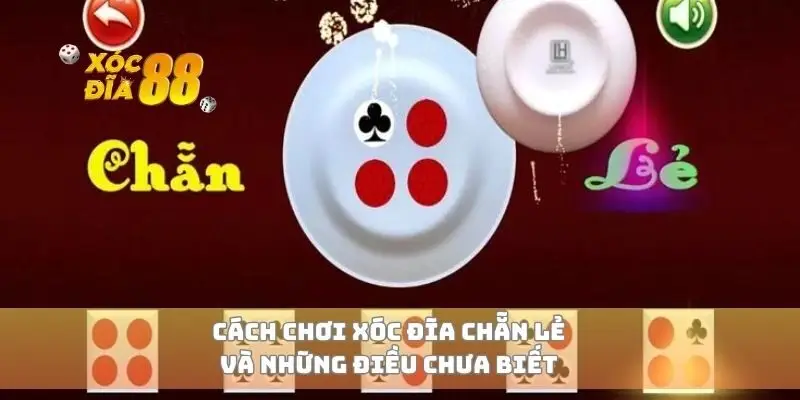Cách chơi xóc đĩa chẵn lẻ và những điều chưa biết